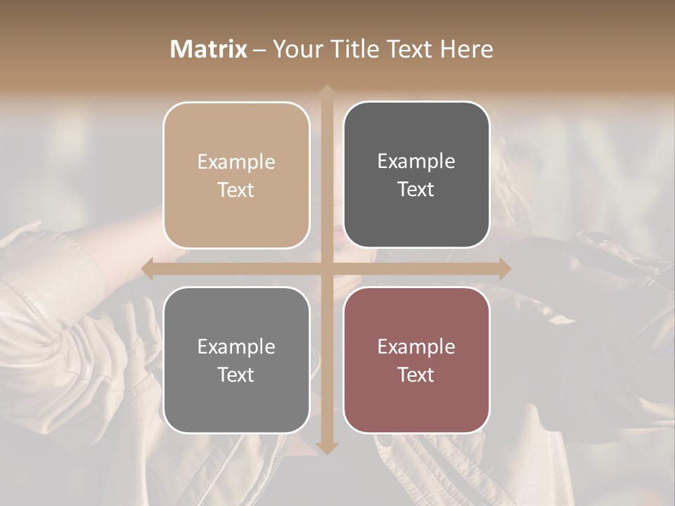 Outdoors Old Leather PowerPoint Template