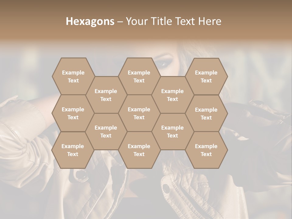 Outdoors Old Leather PowerPoint Template