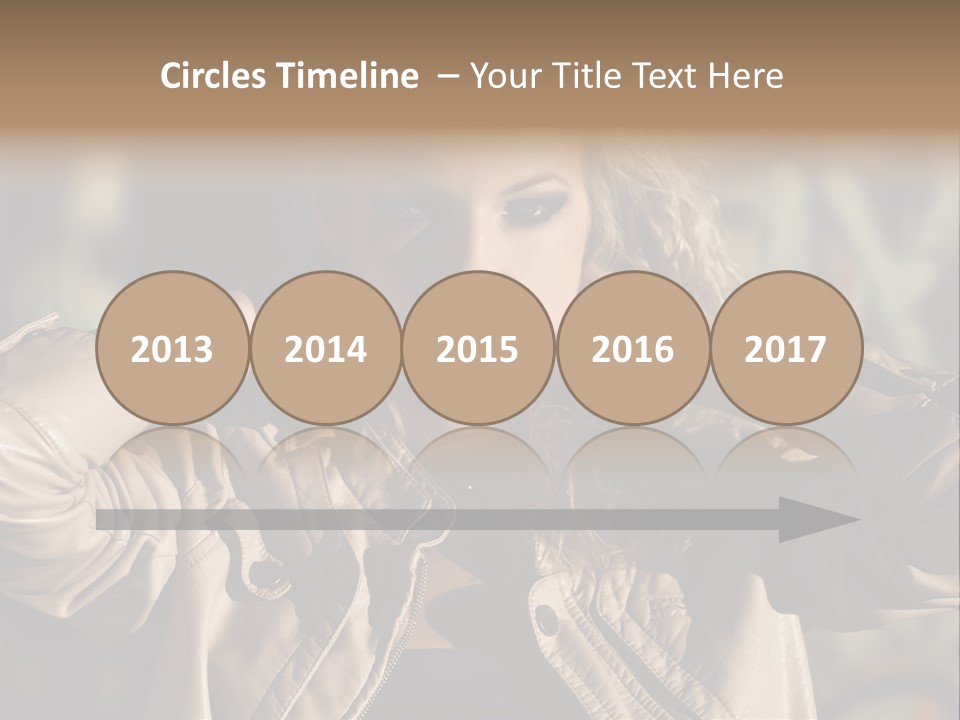 Outdoors Old Leather PowerPoint Template