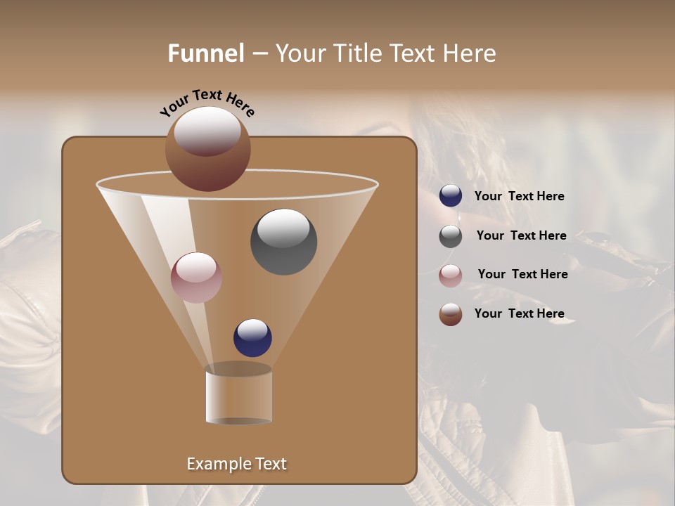 Outdoors Old Leather PowerPoint Template