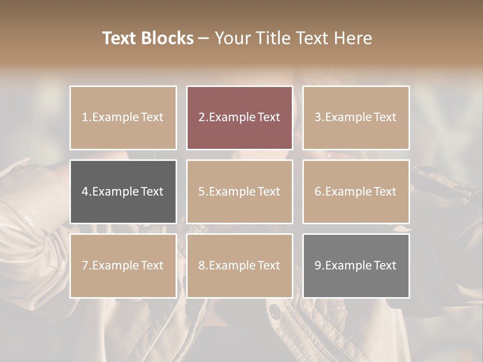 Outdoors Old Leather PowerPoint Template