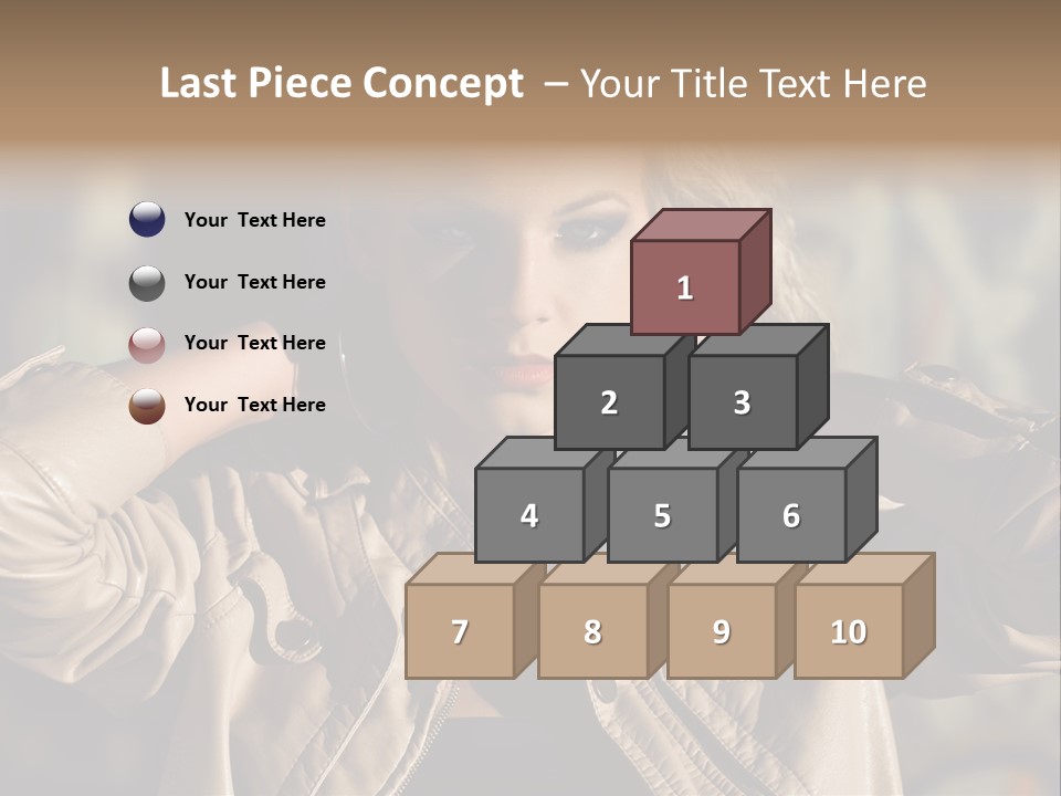 Outdoors Old Leather PowerPoint Template