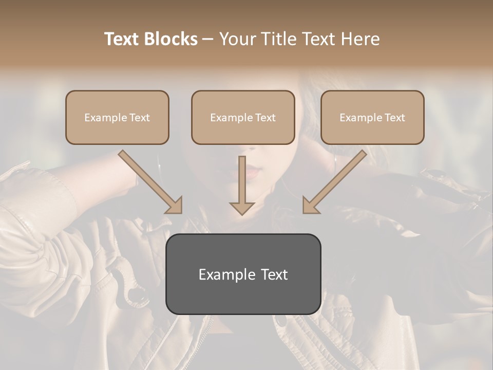 Outdoors Old Leather PowerPoint Template