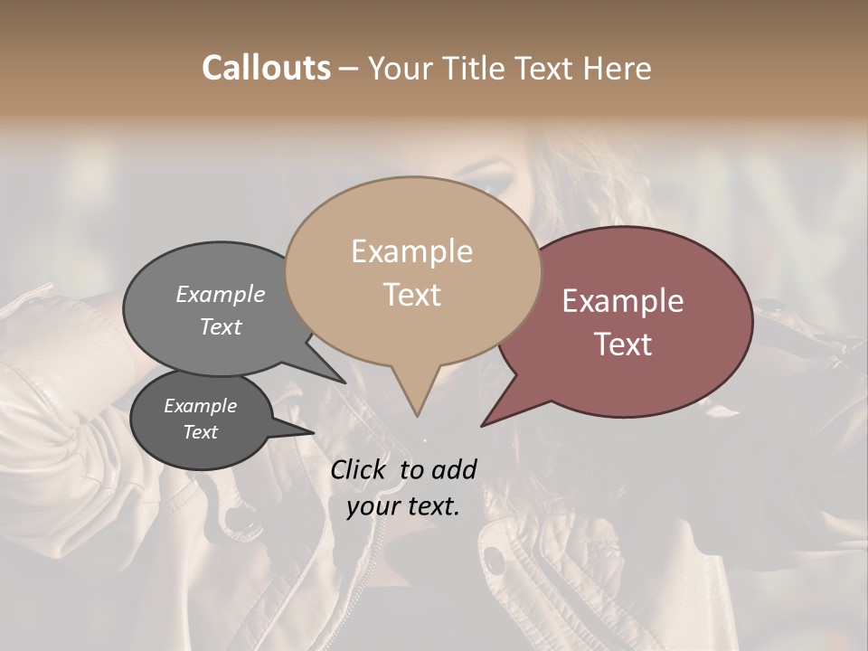 Outdoors Old Leather PowerPoint Template