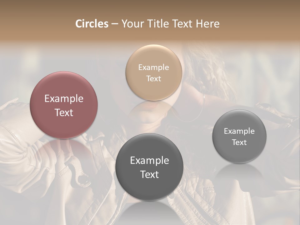 Outdoors Old Leather PowerPoint Template