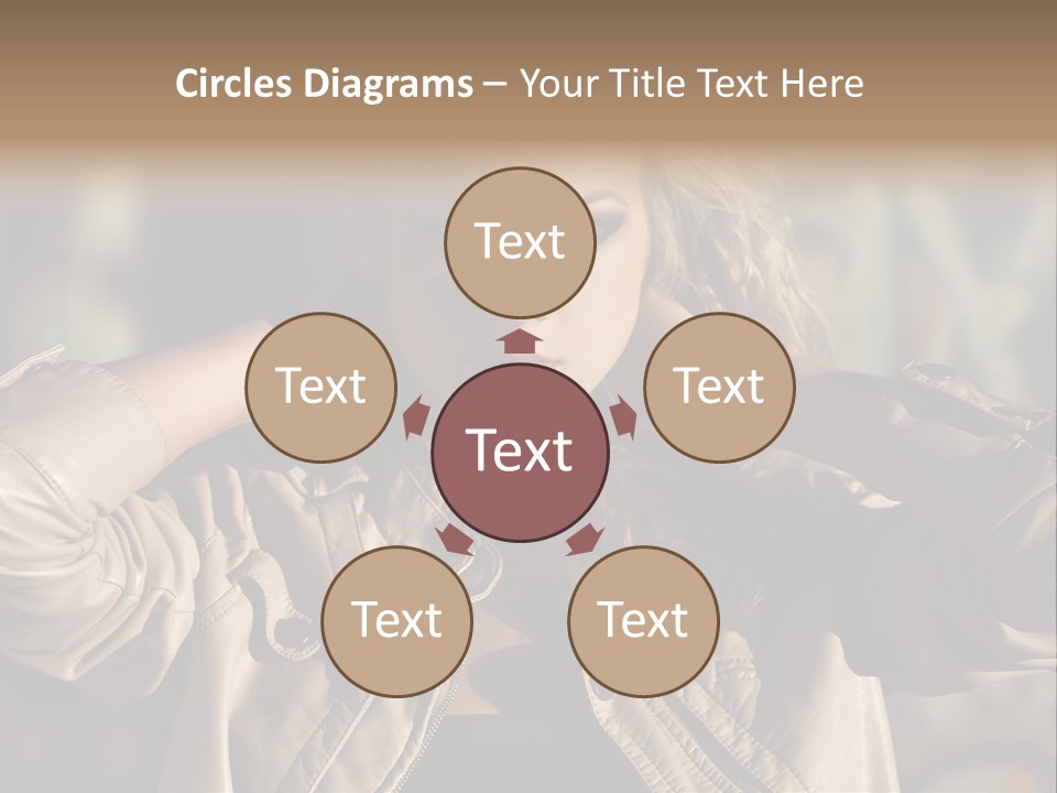 Outdoors Old Leather PowerPoint Template