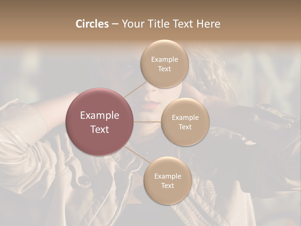 Outdoors Old Leather PowerPoint Template