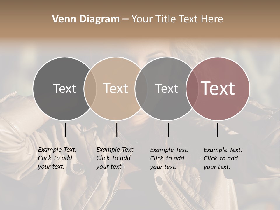 Outdoors Old Leather PowerPoint Template