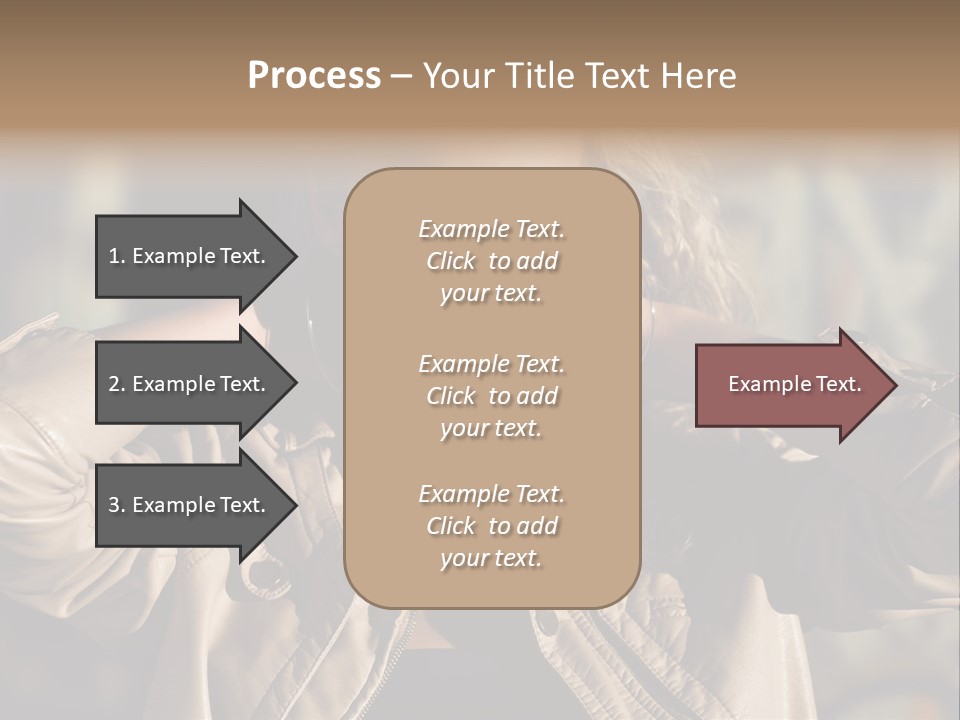 Outdoors Old Leather PowerPoint Template