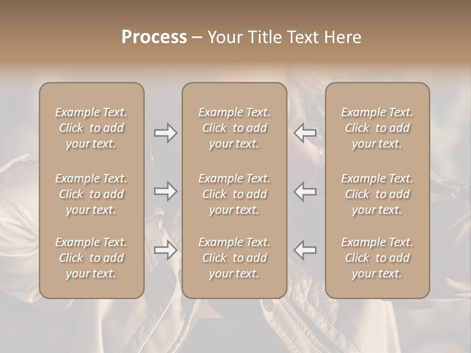 Outdoors Old Leather PowerPoint Template
