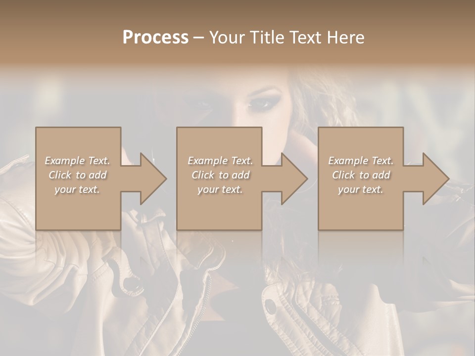 Outdoors Old Leather PowerPoint Template