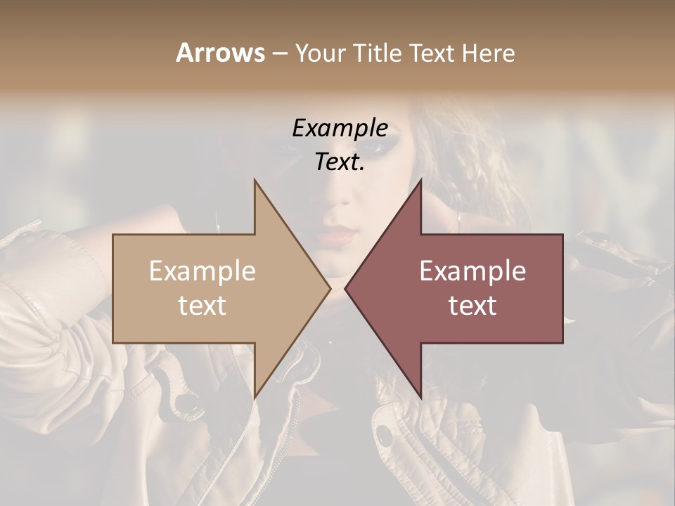 Outdoors Old Leather PowerPoint Template