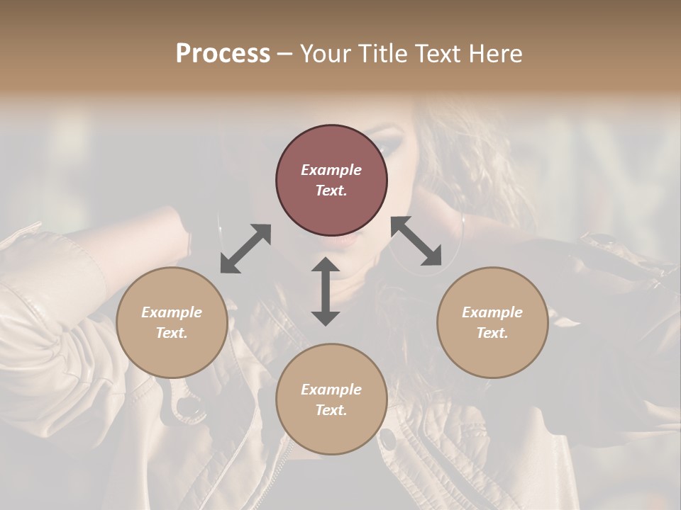 Outdoors Old Leather PowerPoint Template