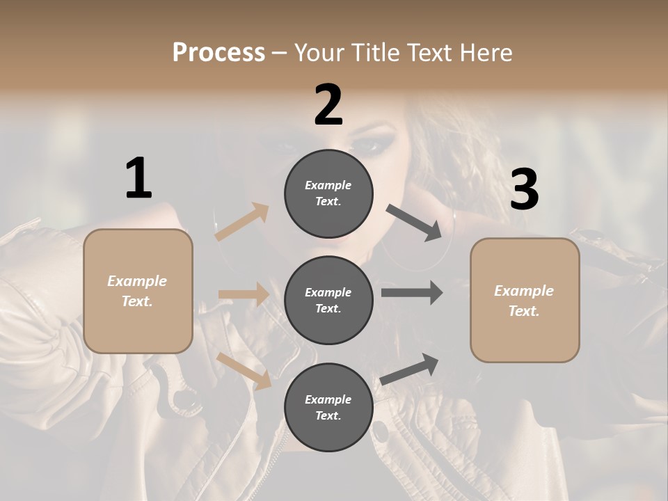 Outdoors Old Leather PowerPoint Template