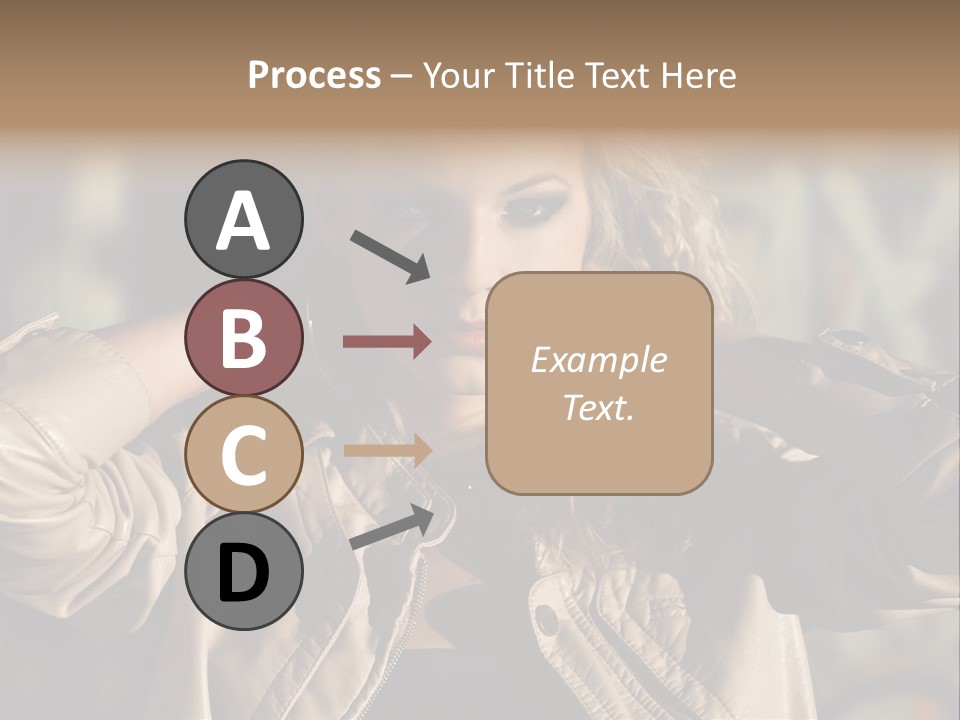 Outdoors Old Leather PowerPoint Template