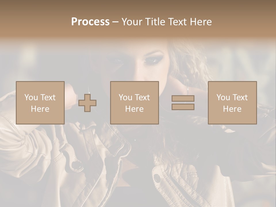 Outdoors Old Leather PowerPoint Template