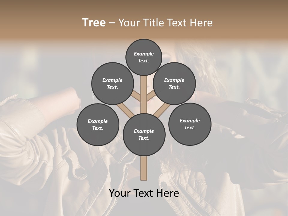 Outdoors Old Leather PowerPoint Template