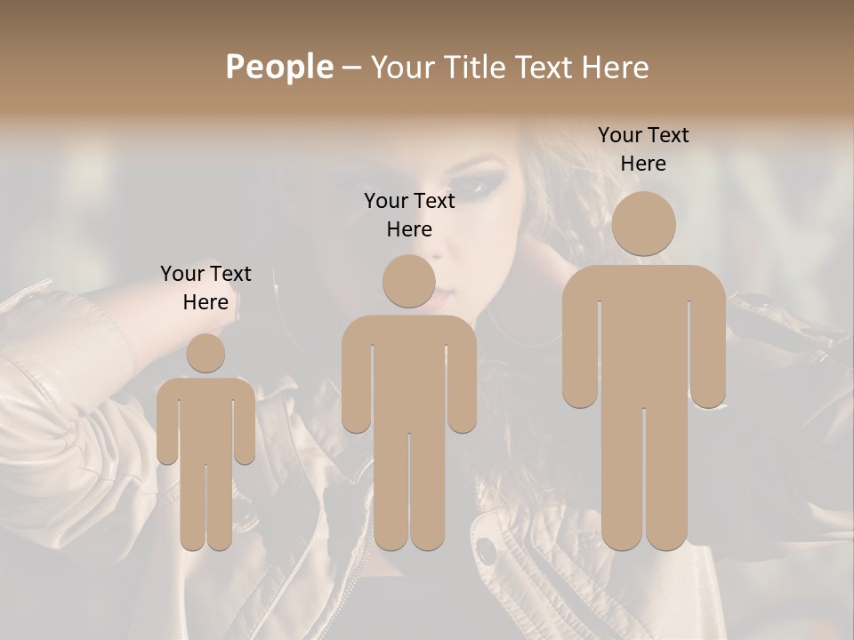 Outdoors Old Leather PowerPoint Template