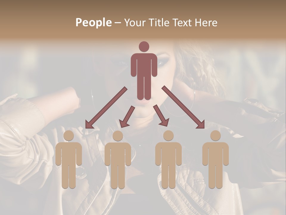 Outdoors Old Leather PowerPoint Template