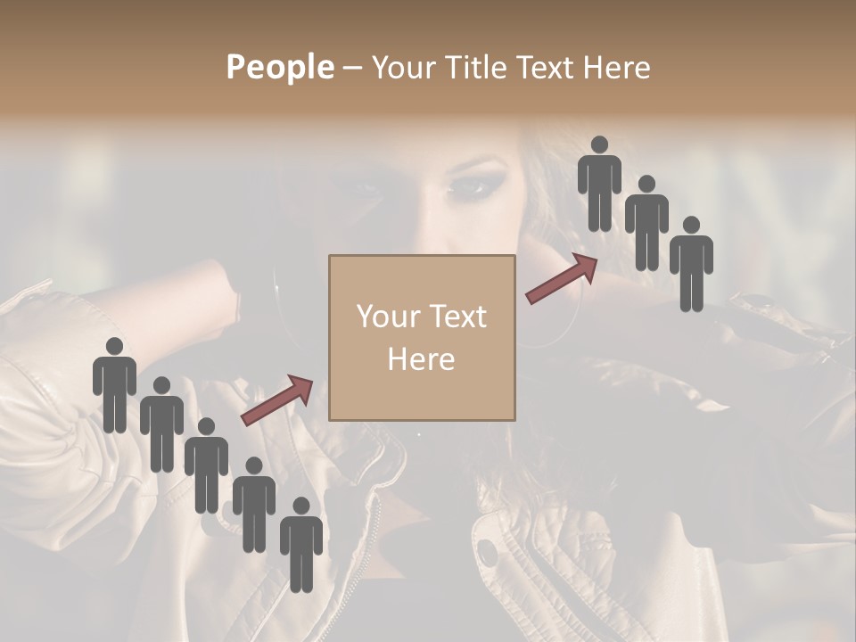 Outdoors Old Leather PowerPoint Template