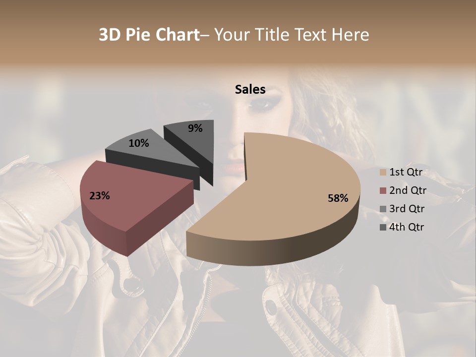 Outdoors Old Leather PowerPoint Template
