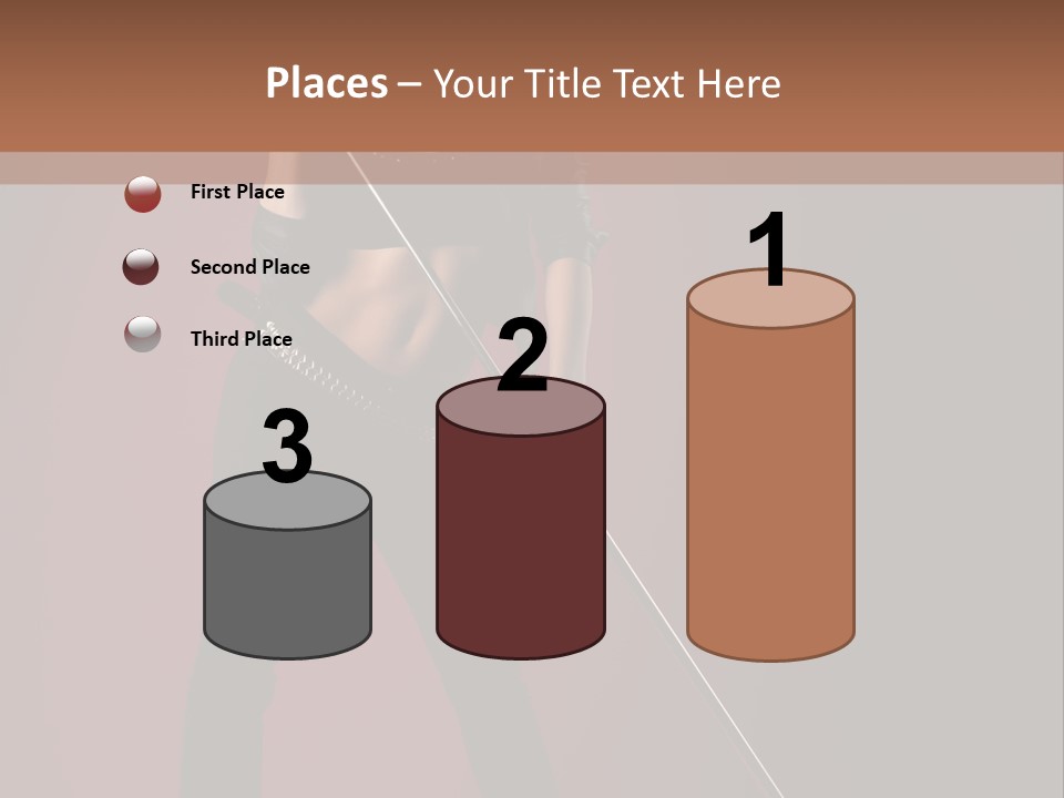 Musical Singer Star PowerPoint Template