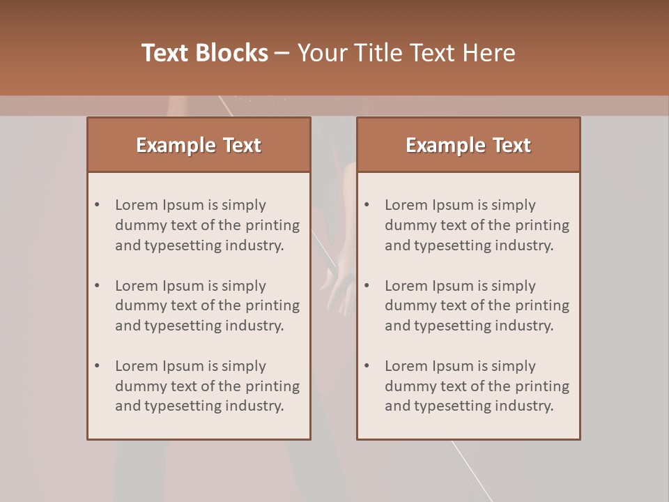 Musical Singer Star PowerPoint Template
