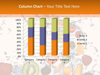 Color Macro Falling PowerPoint Template