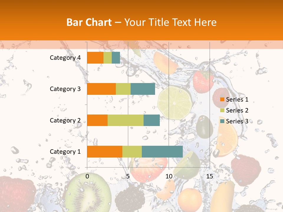 Color Macro Falling PowerPoint Template