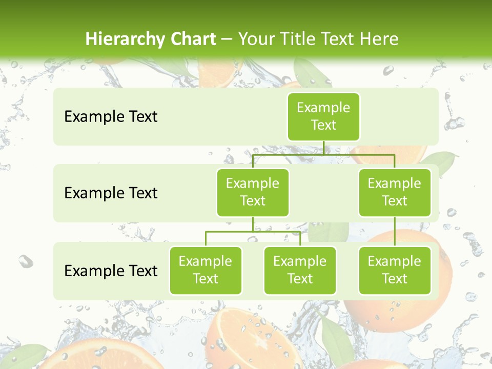 Refreshment Taste Orange PowerPoint Template