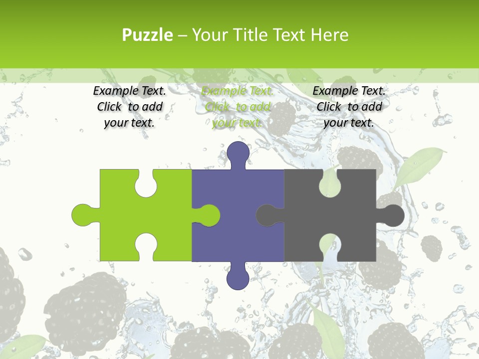 Birthday Food Cup PowerPoint Template