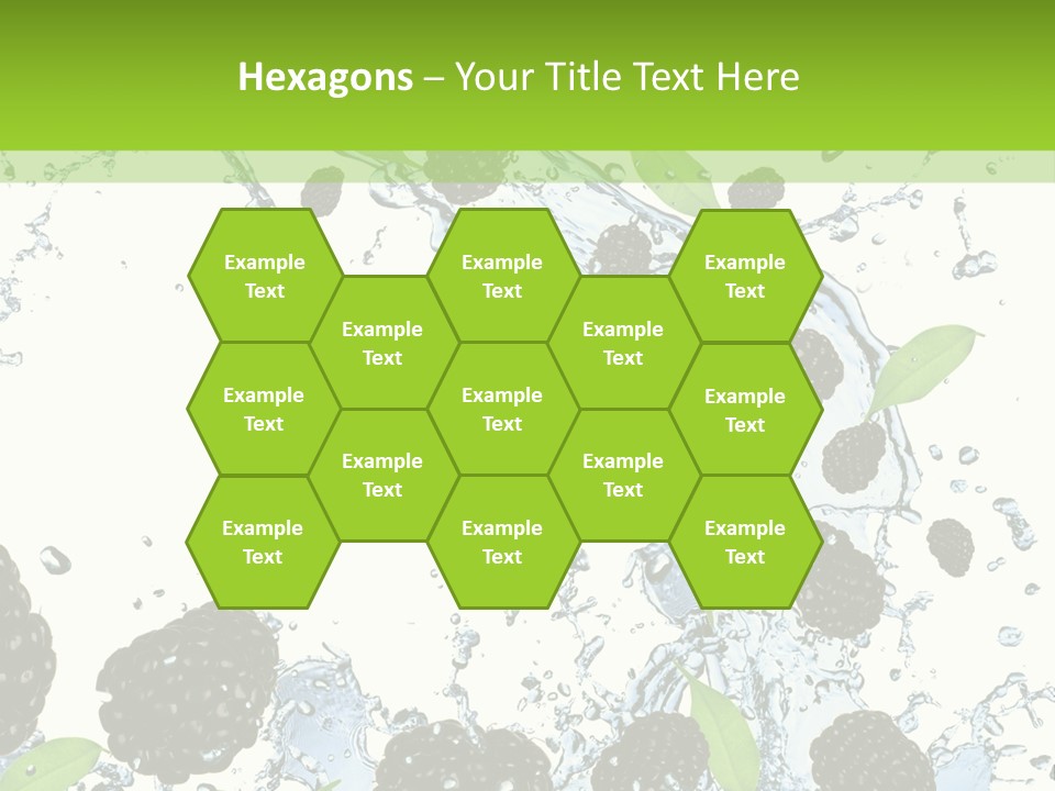 Birthday Food Cup PowerPoint Template