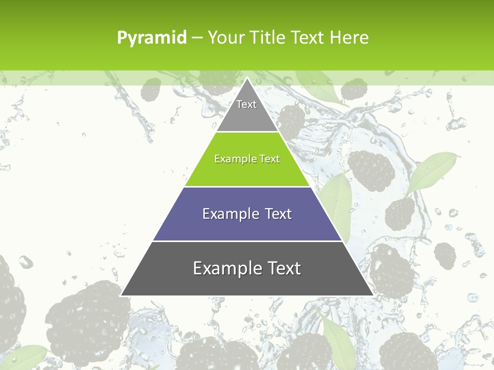 Birthday Food Cup PowerPoint Template