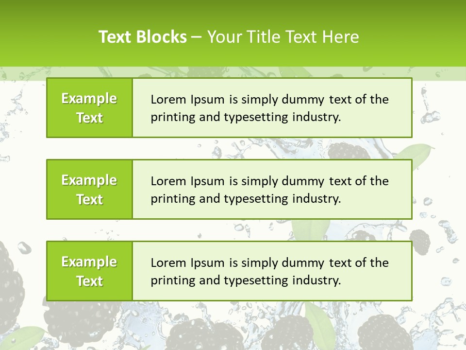 Birthday Food Cup PowerPoint Template