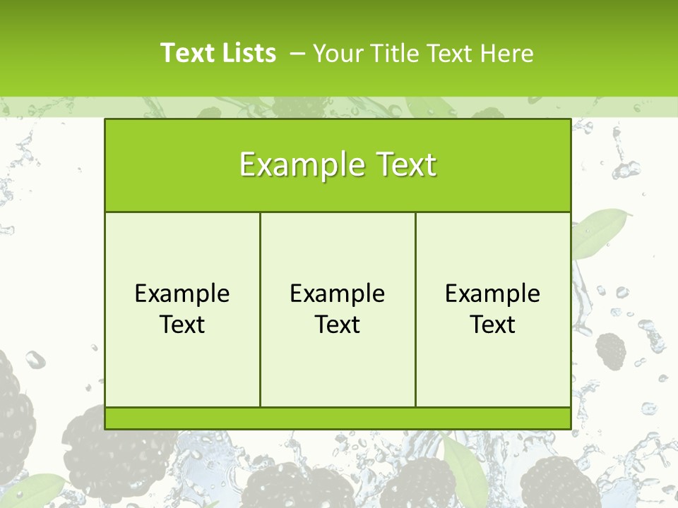 Birthday Food Cup PowerPoint Template