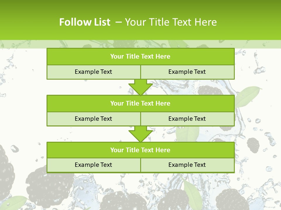 Birthday Food Cup PowerPoint Template