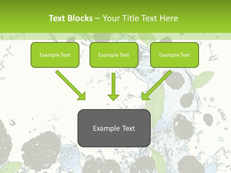 Birthday Food Cup PowerPoint Template