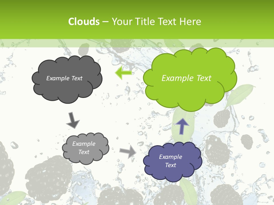Birthday Food Cup PowerPoint Template