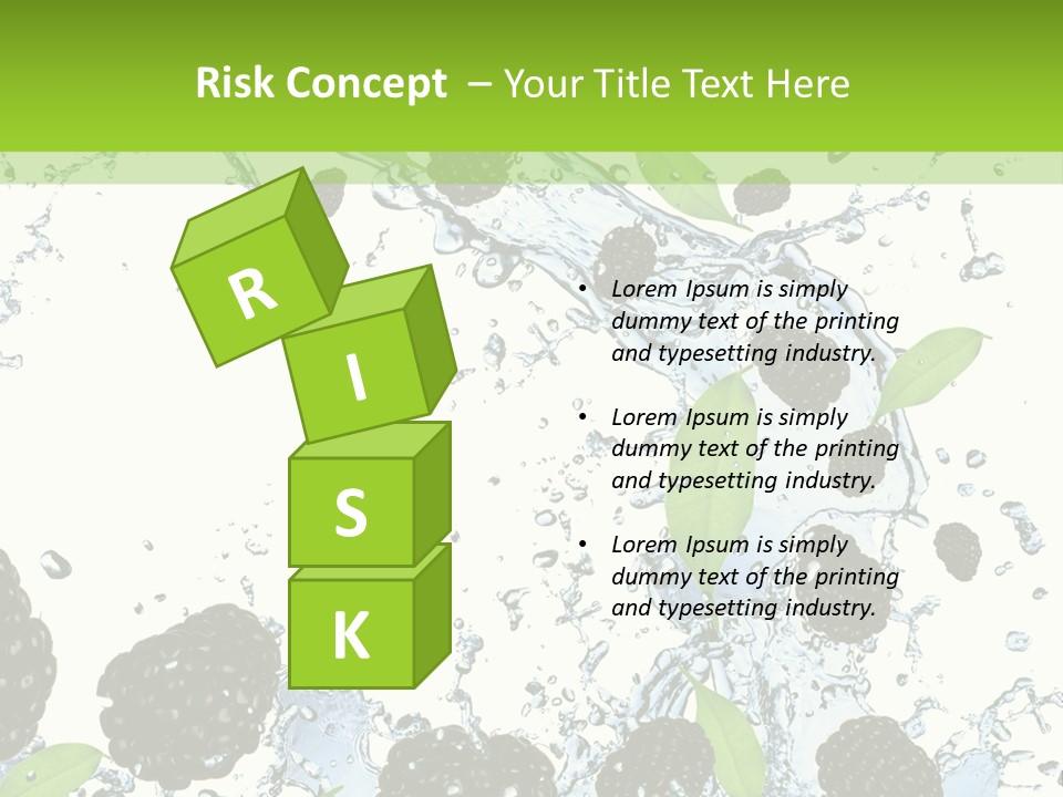 Birthday Food Cup PowerPoint Template