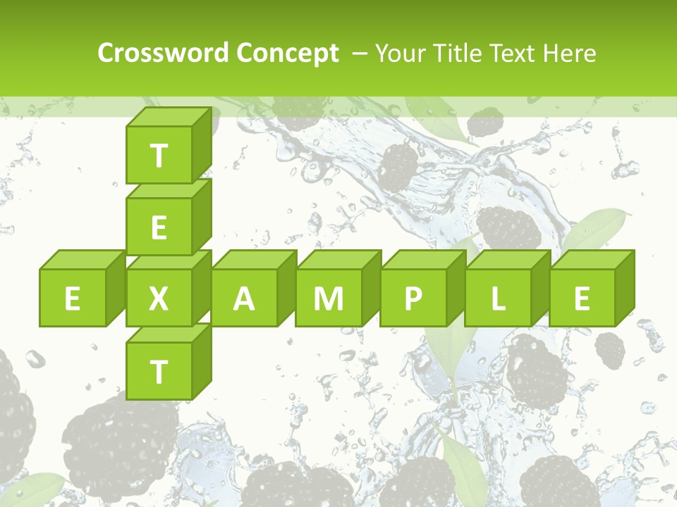 Birthday Food Cup PowerPoint Template