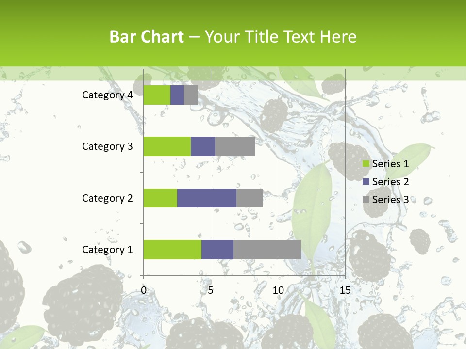 Birthday Food Cup PowerPoint Template