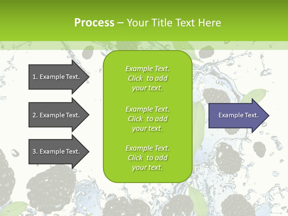 Birthday Food Cup PowerPoint Template