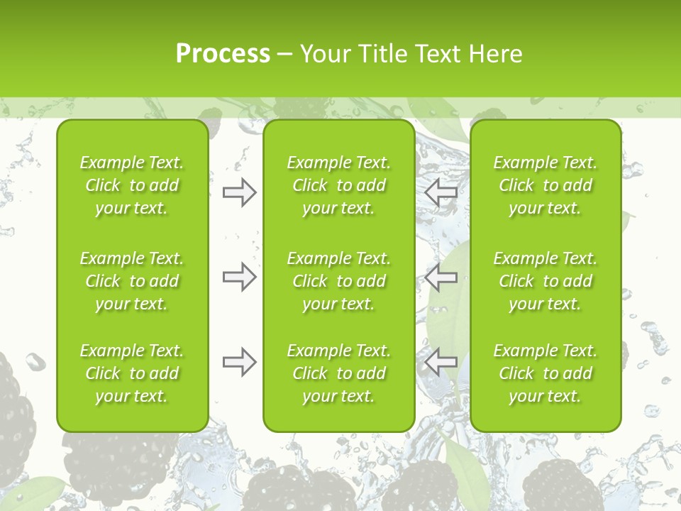 Birthday Food Cup PowerPoint Template