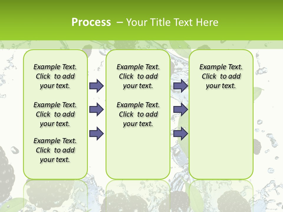 Birthday Food Cup PowerPoint Template