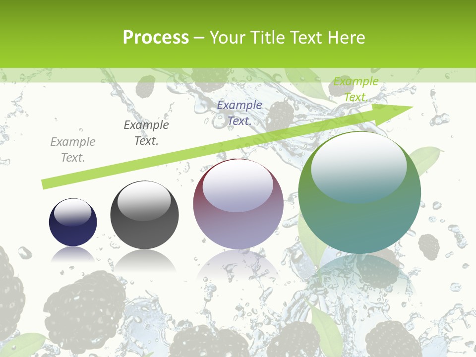 Birthday Food Cup PowerPoint Template