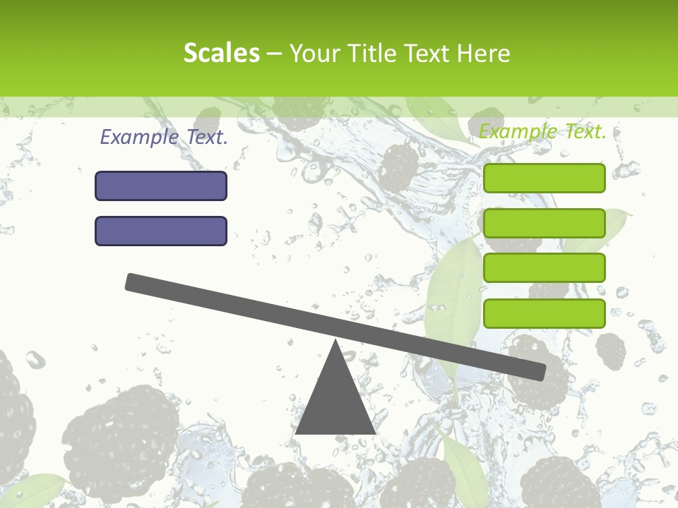 Birthday Food Cup PowerPoint Template