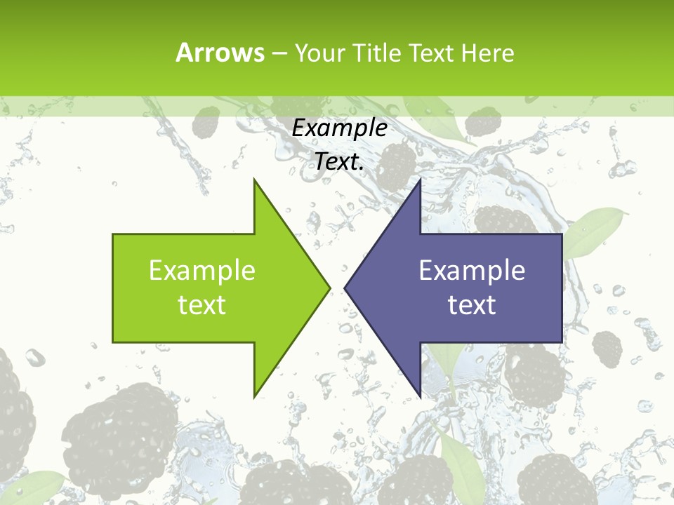 Birthday Food Cup PowerPoint Template