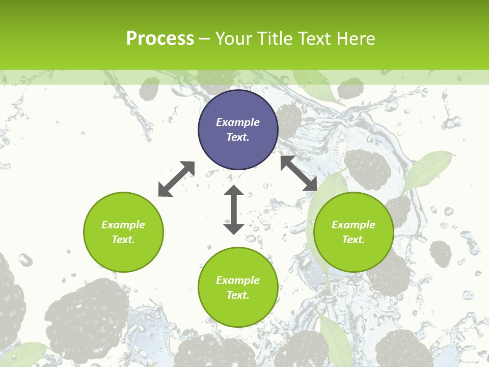 Birthday Food Cup PowerPoint Template