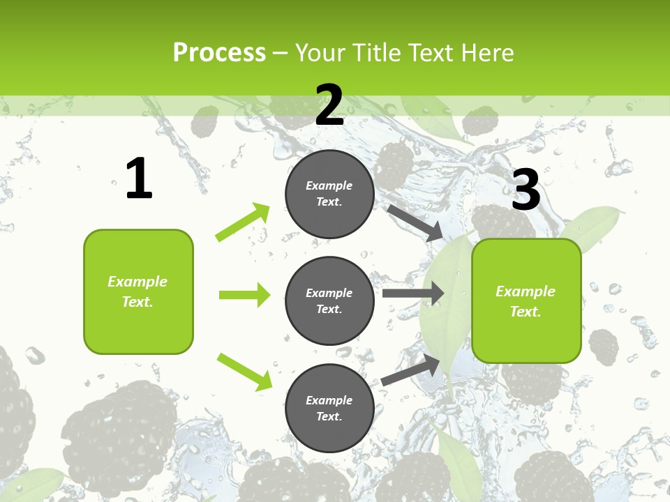 Birthday Food Cup PowerPoint Template