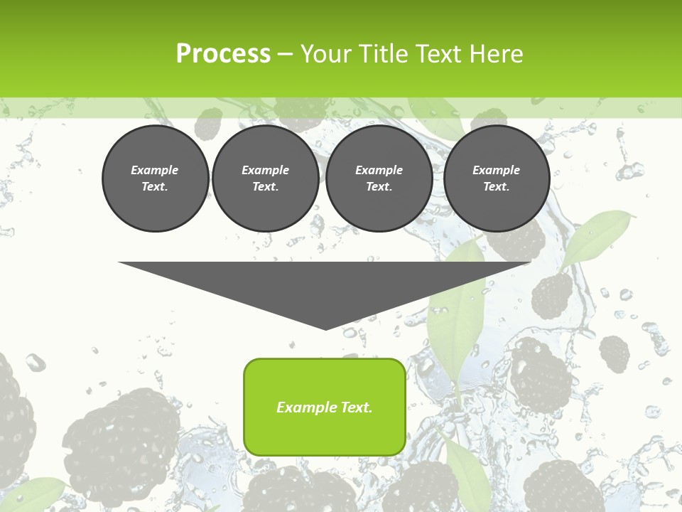 Birthday Food Cup PowerPoint Template